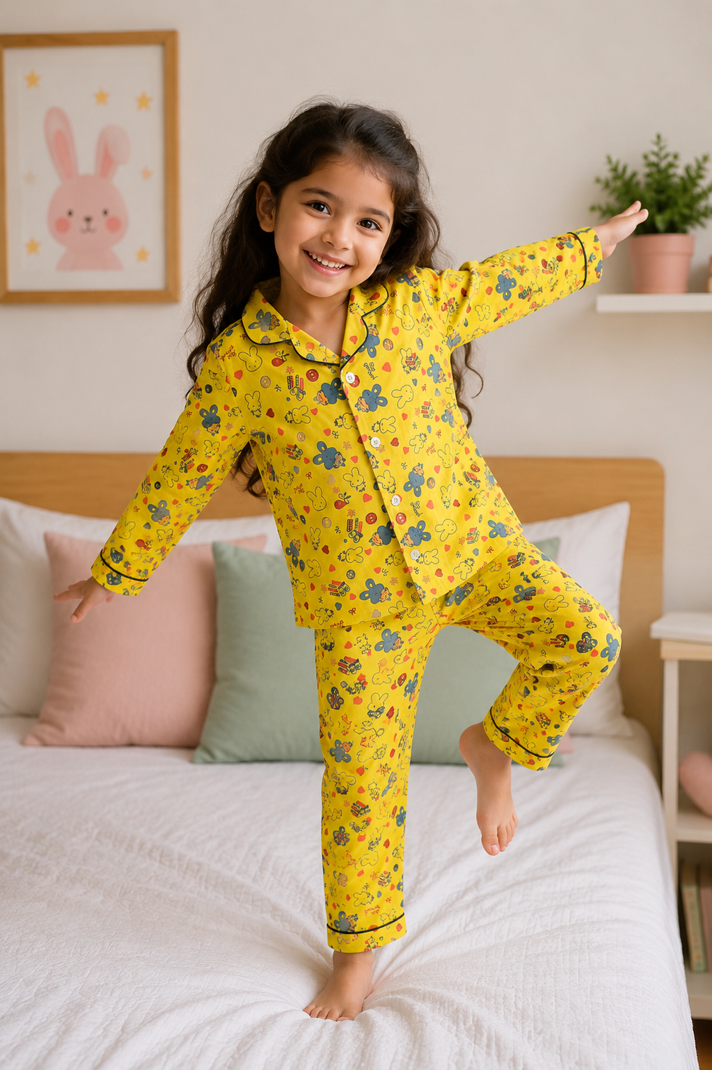 My Little Bunny Cotton Night Suit