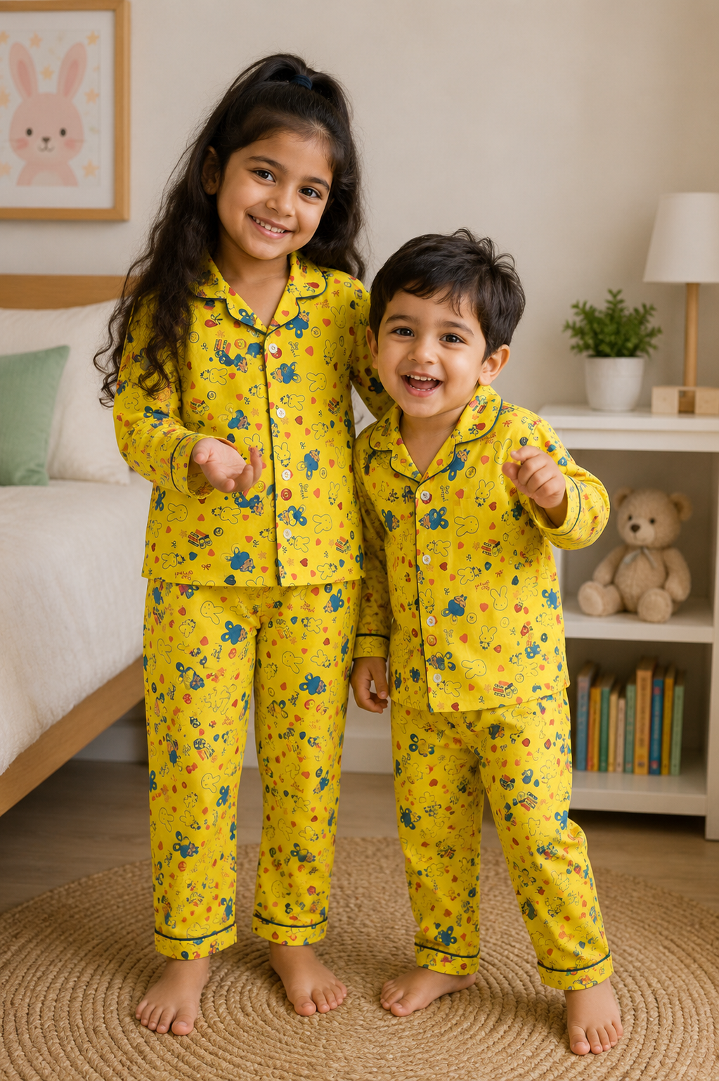 My Little Bunny Cotton Night Suit