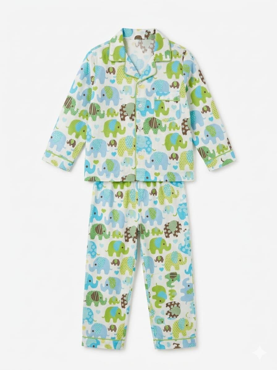 Tiny Trunks Cotton Night Suit Set