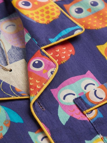 Dreamy Owl Cotton Night Suit