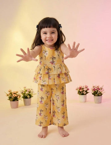Sunny Blossom Girls Co-ord Set