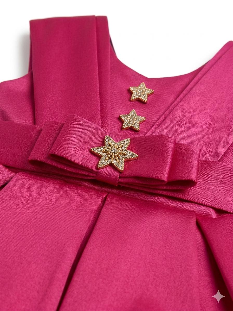 Fuchsia Pink Party Frock