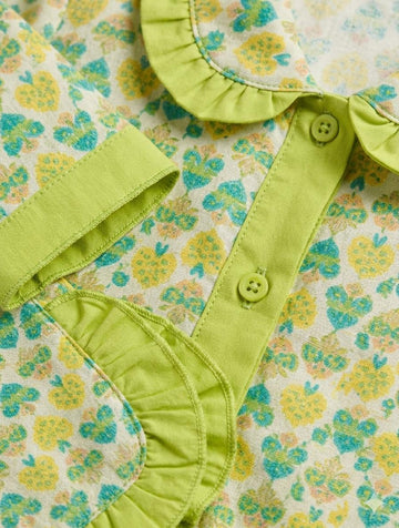 Floral Cotton Night Suit