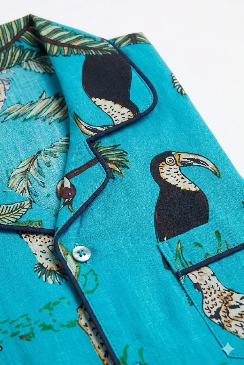 Jungle Safari Cotton Night Suit