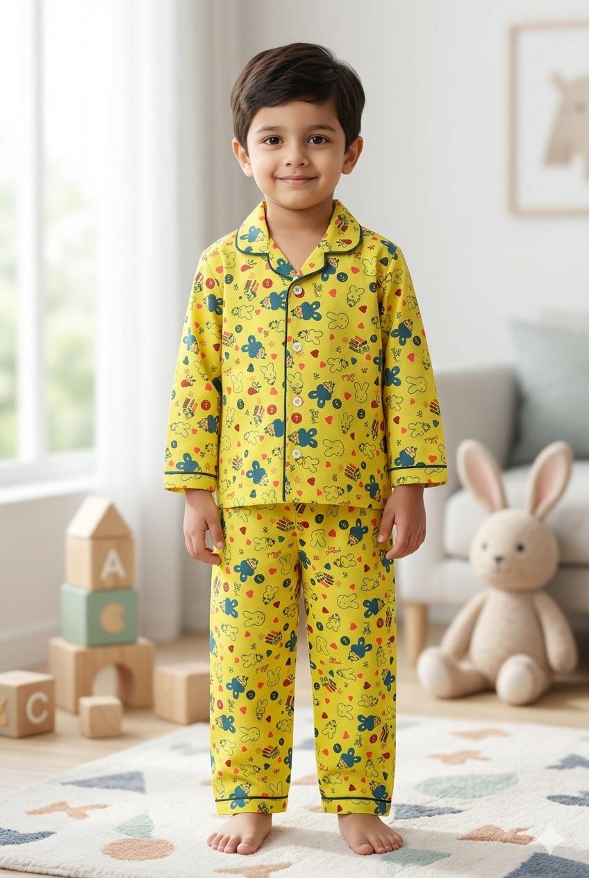 My Little Bunny Cotton Night Suit