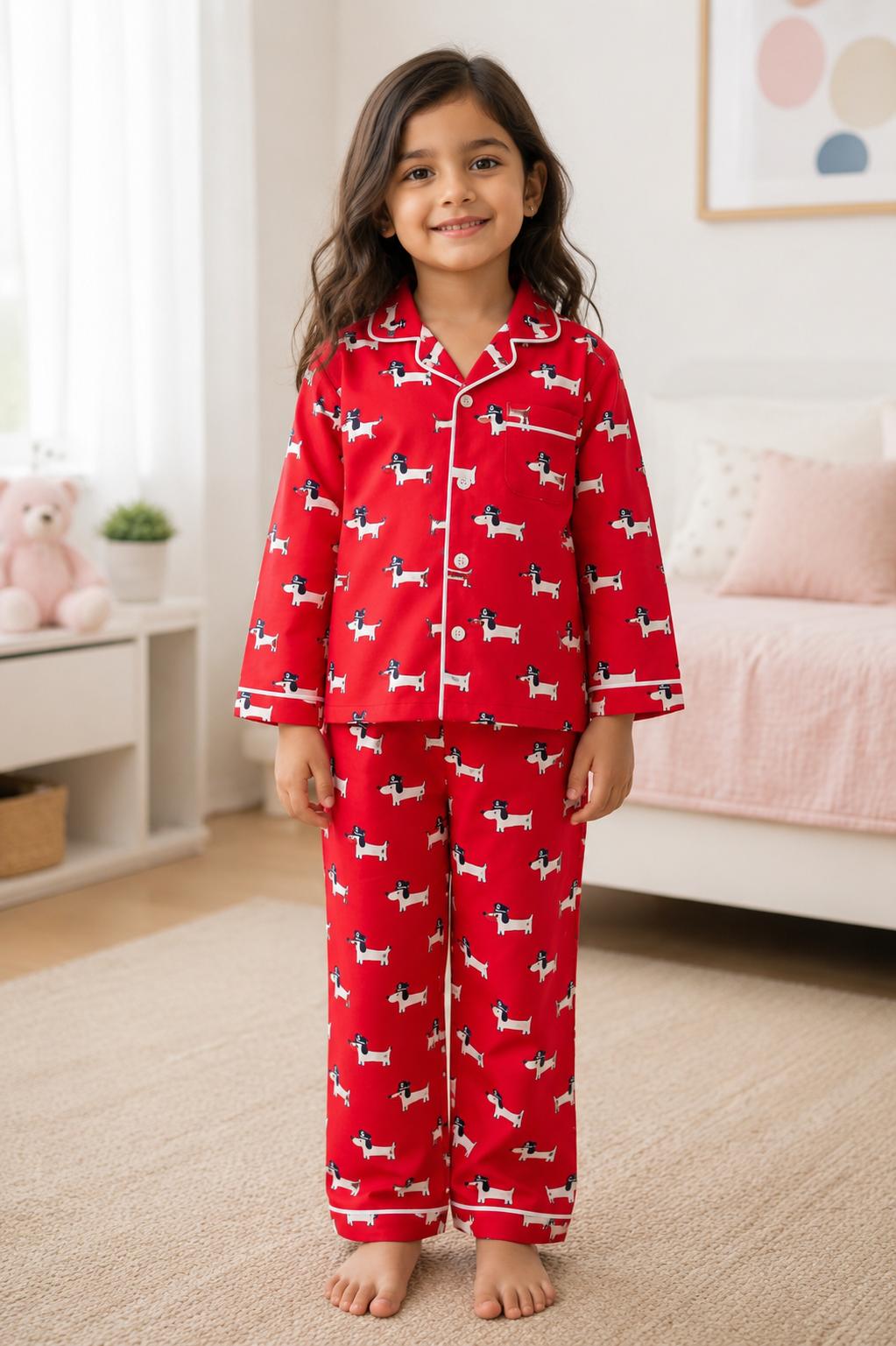 Happy Puppy Pals Night Suit
