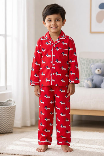 Happy Puppy Pals Night Suit