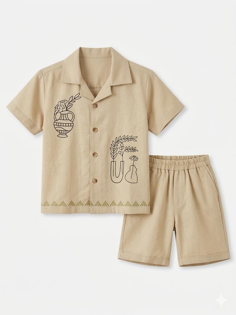 Beige Co-ord Set