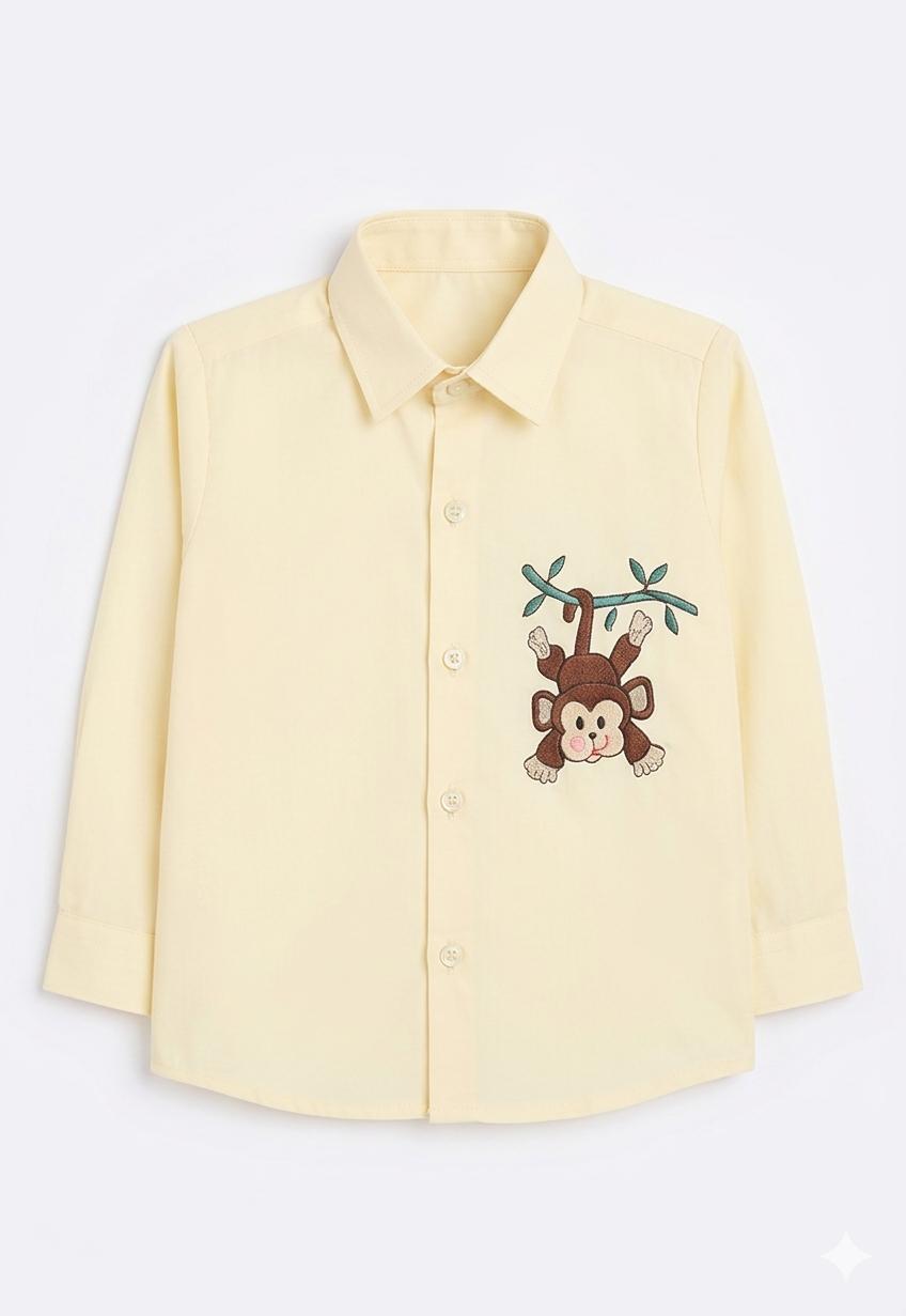 Funky Monkey Hand Painted Shirt