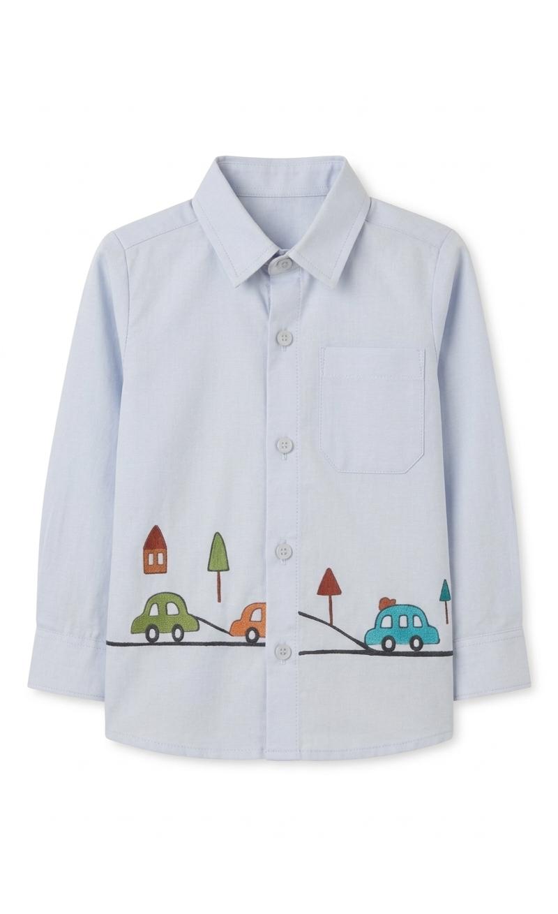 Car Ride Hand Painted Shirt
