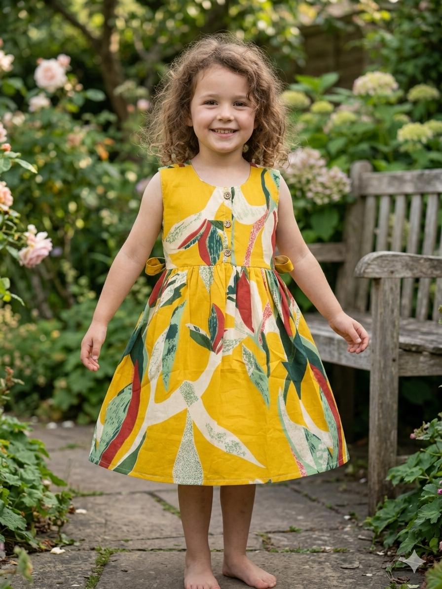 Sunshine Garden frock