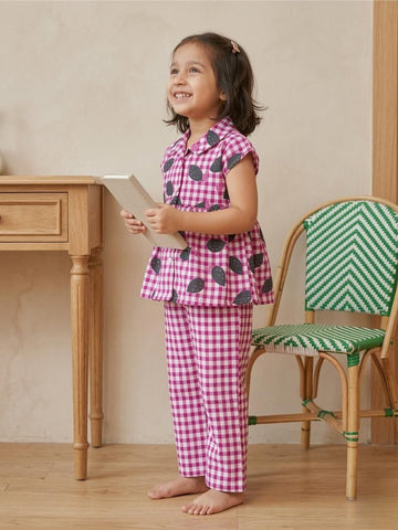 Pink Check Coord Set