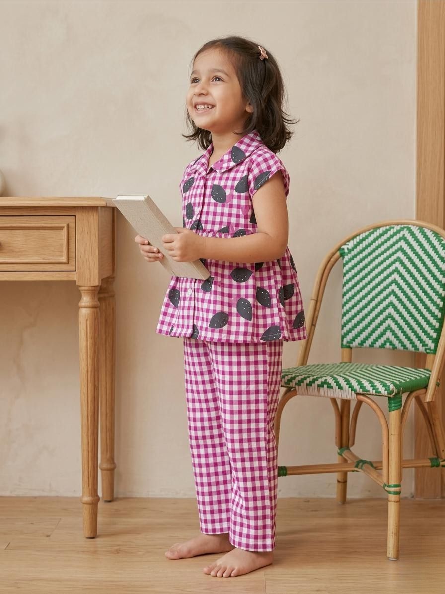 Pink Check Coord Set